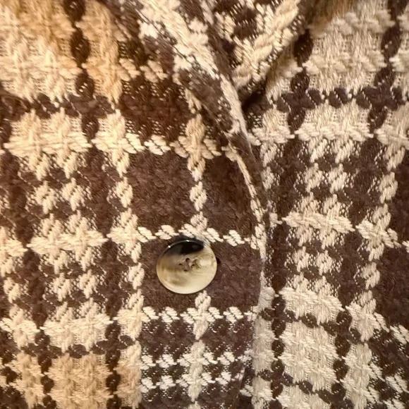 Evan-Picone Vintage Women’s Blazer Size 10 Brown and Tan - Picture 3 of 10